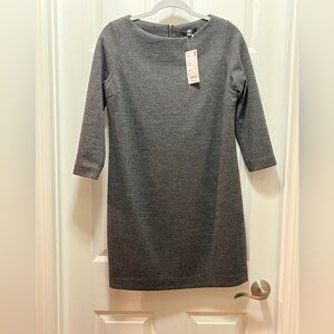 NEW Uniqlo Gray Houndstooth Ponte Dress